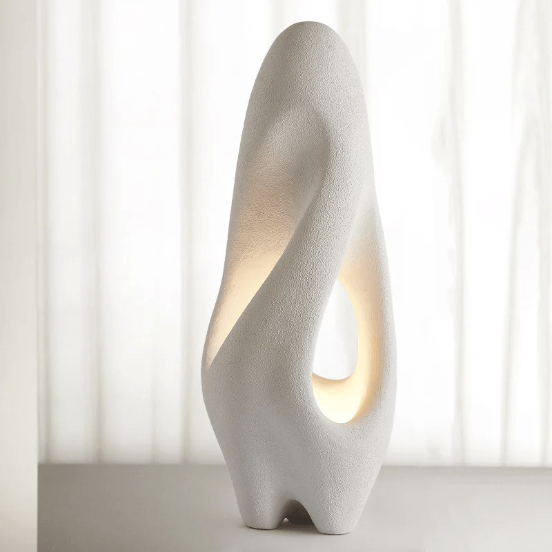 Wabi-Sabi White Floor Light, Floor Lamp, detail 6