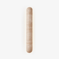 Liora Travertine Wall Light, Hardwired Wall Sconce, Yellow Travertine, Dia 8cm x H 35cm