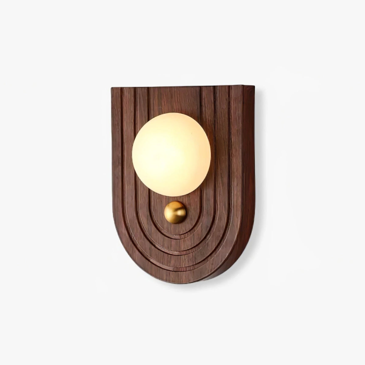 Koyan Alabaster Wall Light, Hardwired Wall Sconce, Metal, Dia 19cm x H 24cm