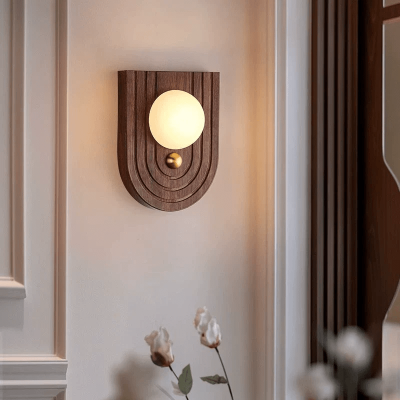Koyan Alabaster Wall Light, Hardwired Wall Sconce, detail 2