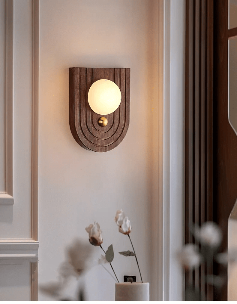 Koyan Alabaster Wall Light, Hardwired Wall Sconce, detail 9