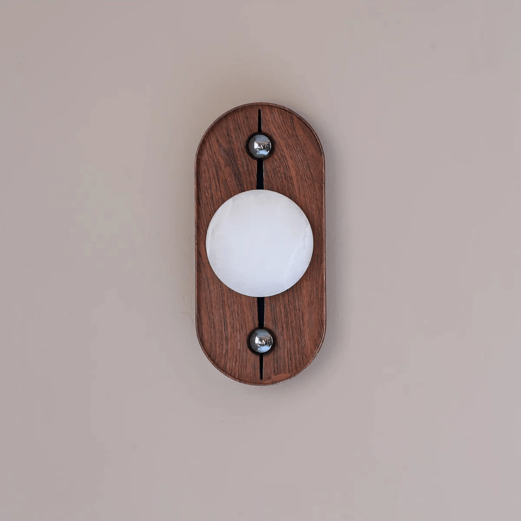 Koyan Alabaster Wall Light, Hardwired Wall Sconce, detail 13