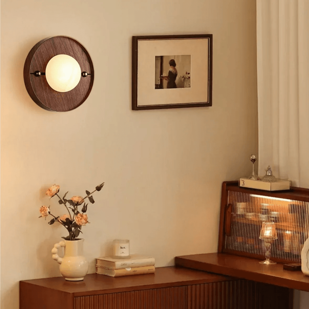 Koyan Alabaster Wall Light, Hardwired Wall Sconce, detail 14