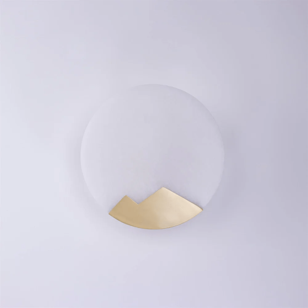 Lasterba Alabaster Wall Light, Hardwired Wall Sconce, detail 9