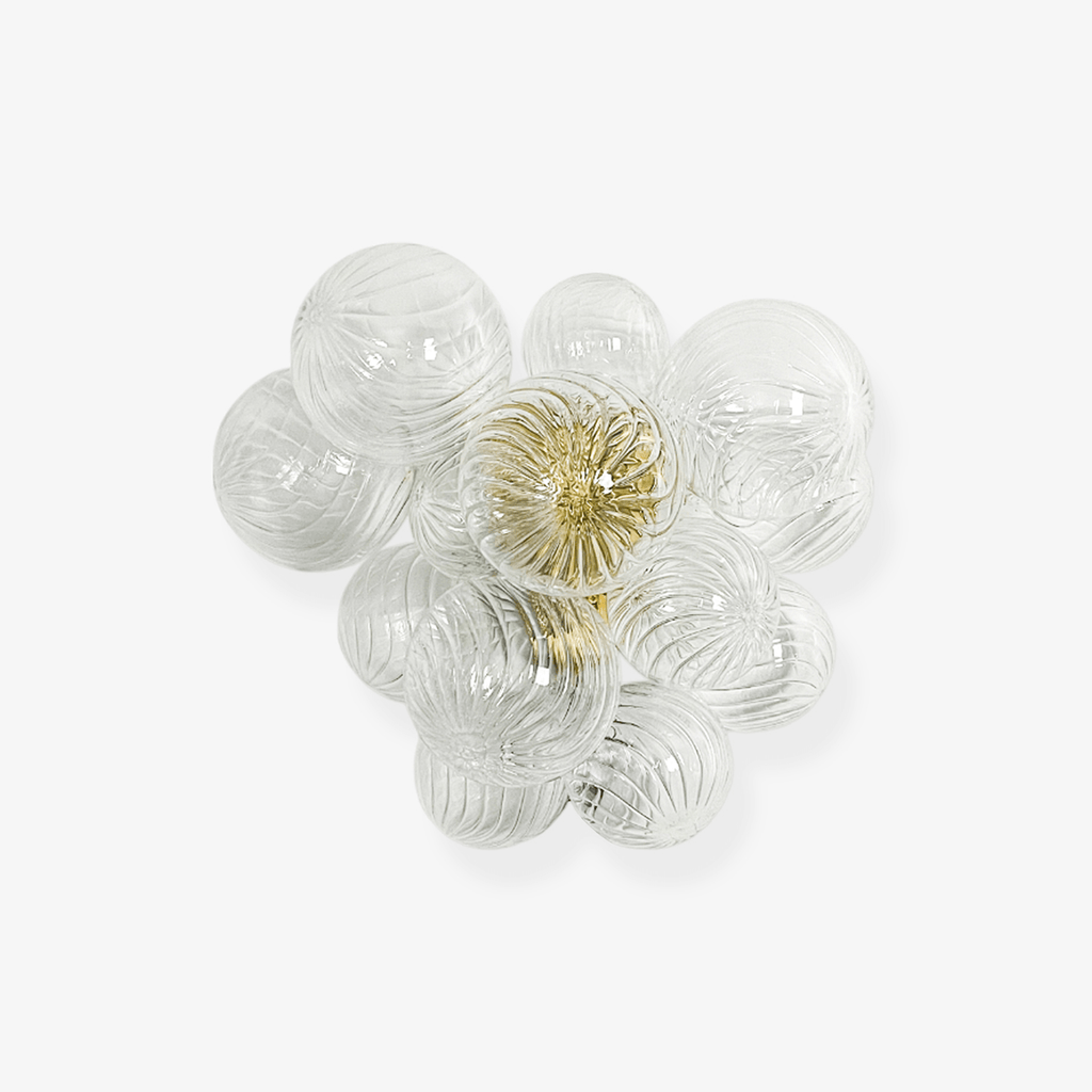 Talia Wall Light - Dia 43cm x H 37cm Metal, Hardwired Wall Sconce, detail 2