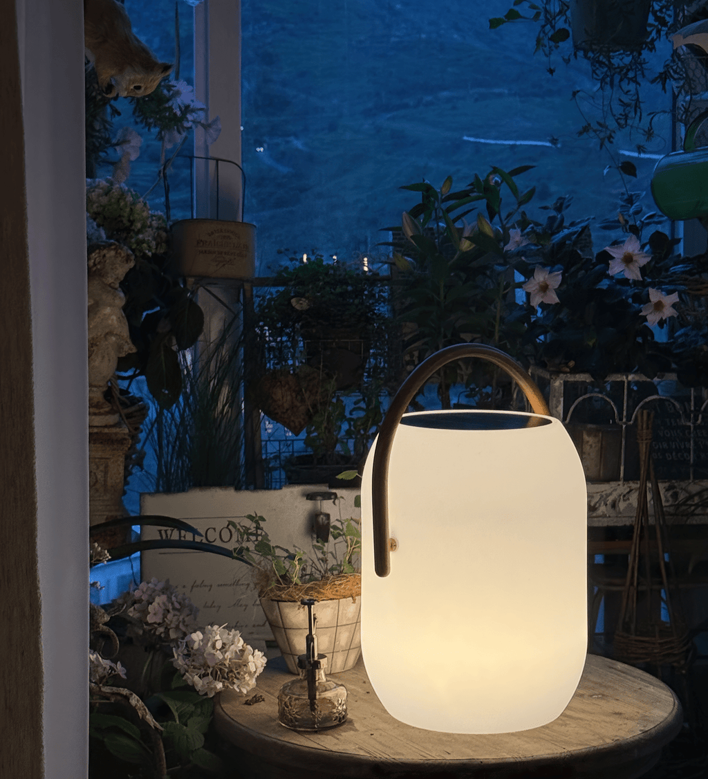 Noria Solar Exterior Lantern Lamp, Outdoor Wall Light, detail 3