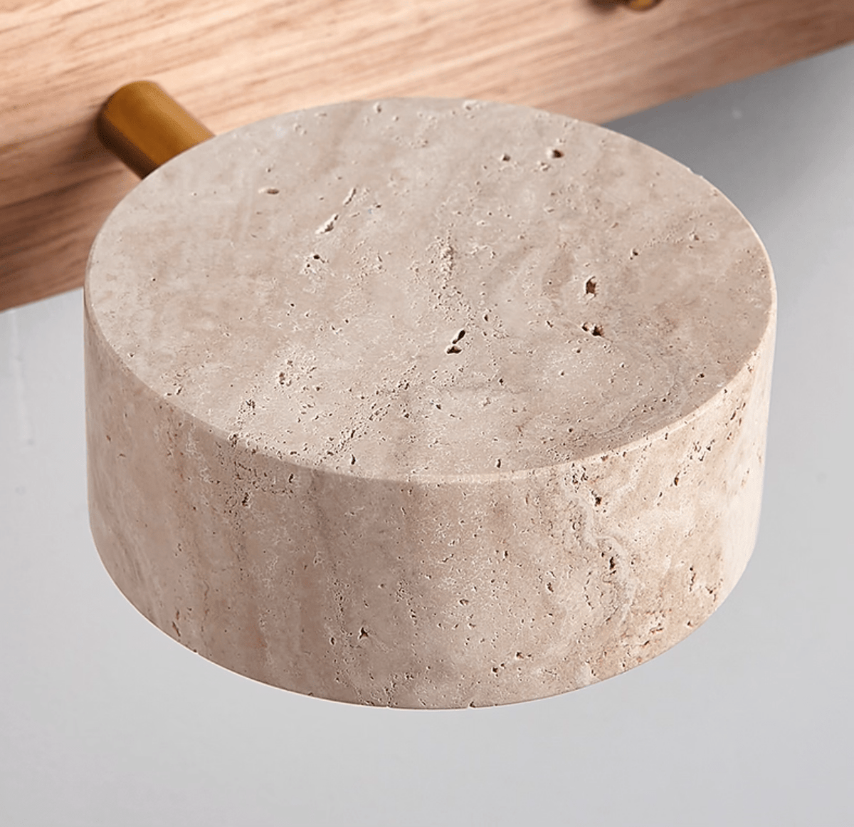 Travertine Duo Rechargeable Wall Light, Bathroom Wall Sconce, detail 31