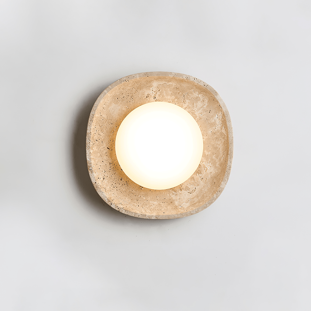 Lunara Fossil Wall Light, Hardwired Wall Sconce, detail 12
