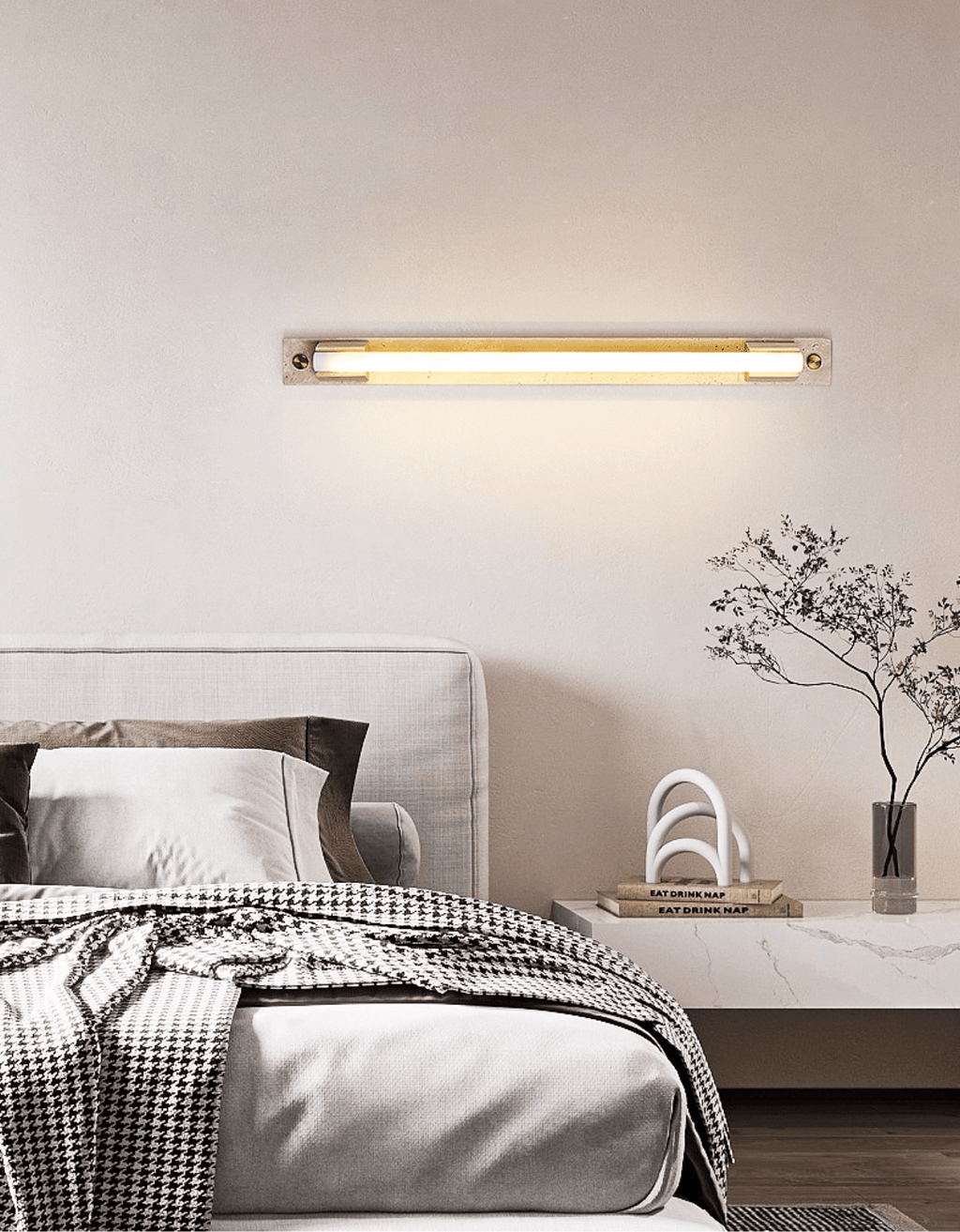 Caelum Light Bar Wall Light, Hardwired Wall Sconce, detail 8