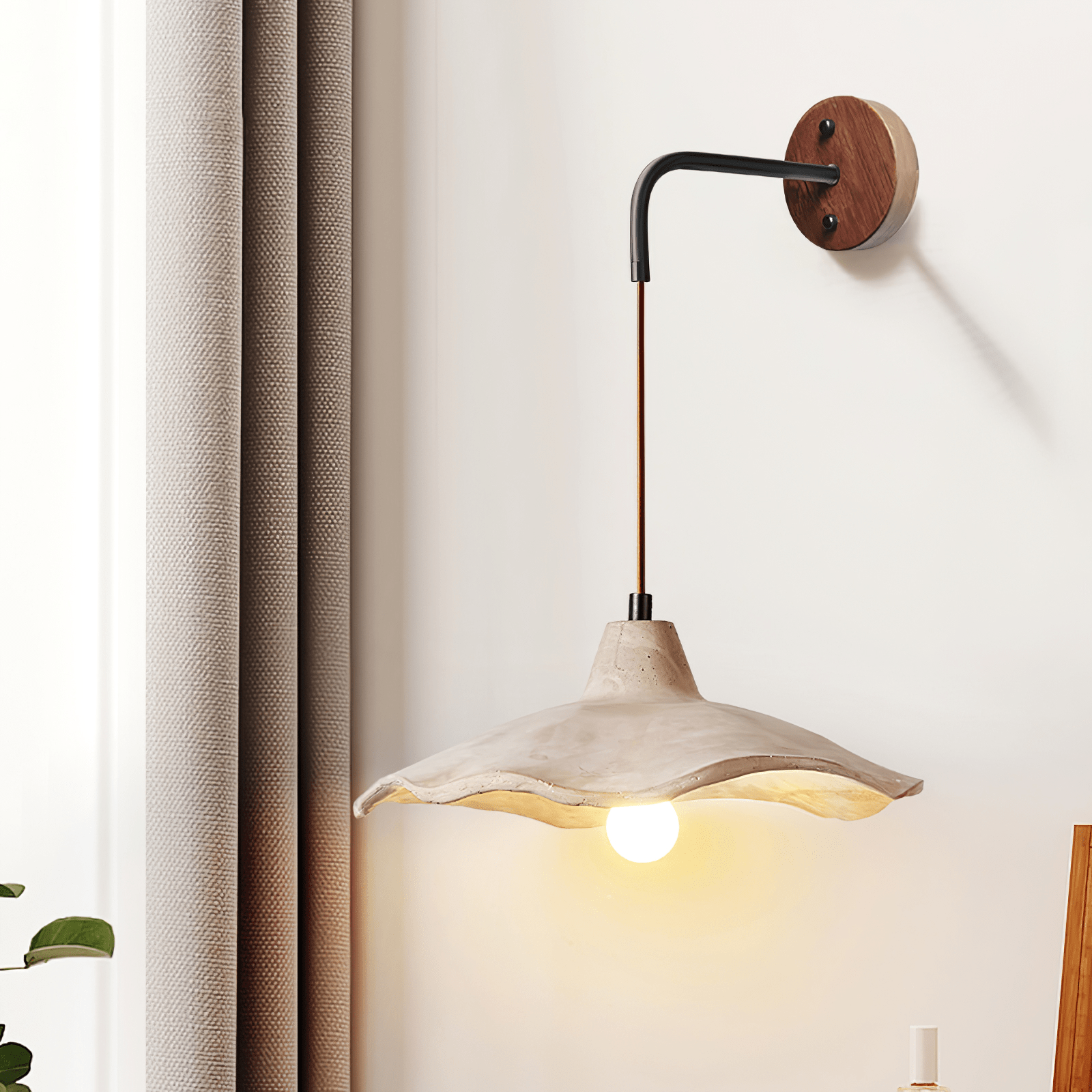 Mirella Wall Light, Hardwired Wall Sconce, detail 2
