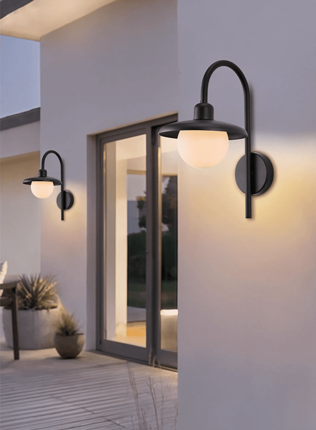 Luminara Exterior Wall Light, Outdoor Wall Light, detail 5