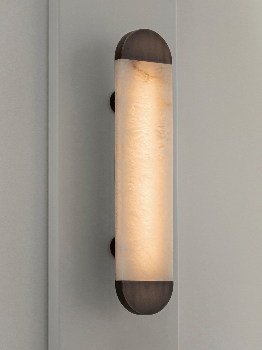 Ghost Alabaster Wall Light, Hardwired Wall Sconce, detail 11