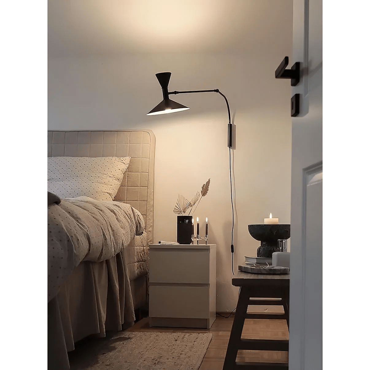 Marseille Plug-In Wall Light, Plug-In Wall Sconce, detail 34