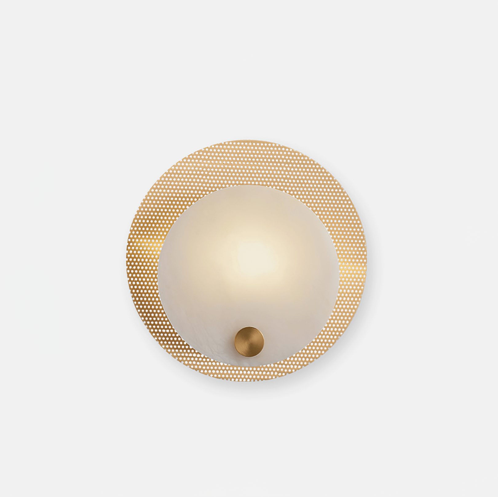 Lumen Alabaster Wall Light, Hardwired Wall Sconce, detail 8