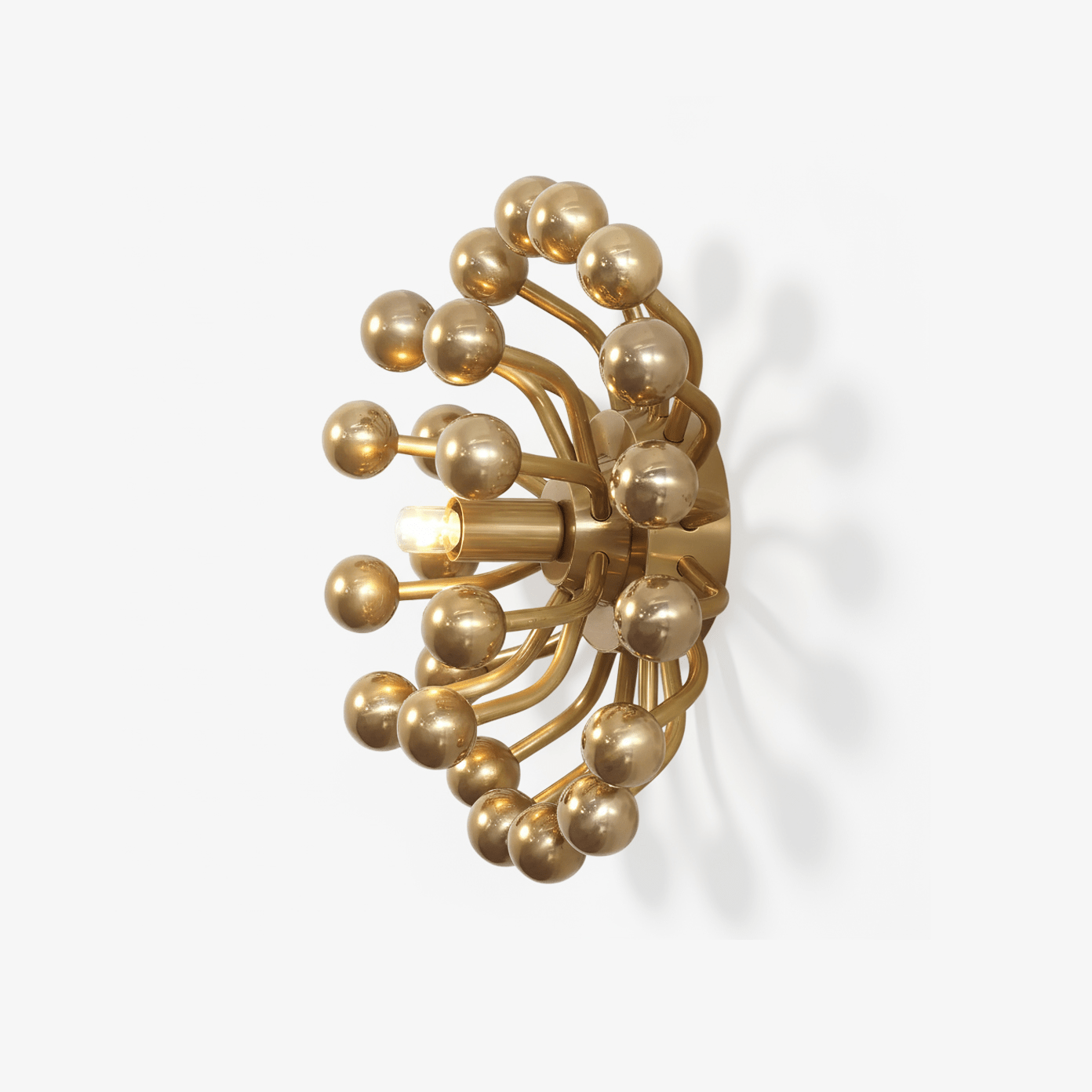 Pistillino Wall Light, Hardwired Wall Sconce, Metal, Dia 60cm x H 60cm