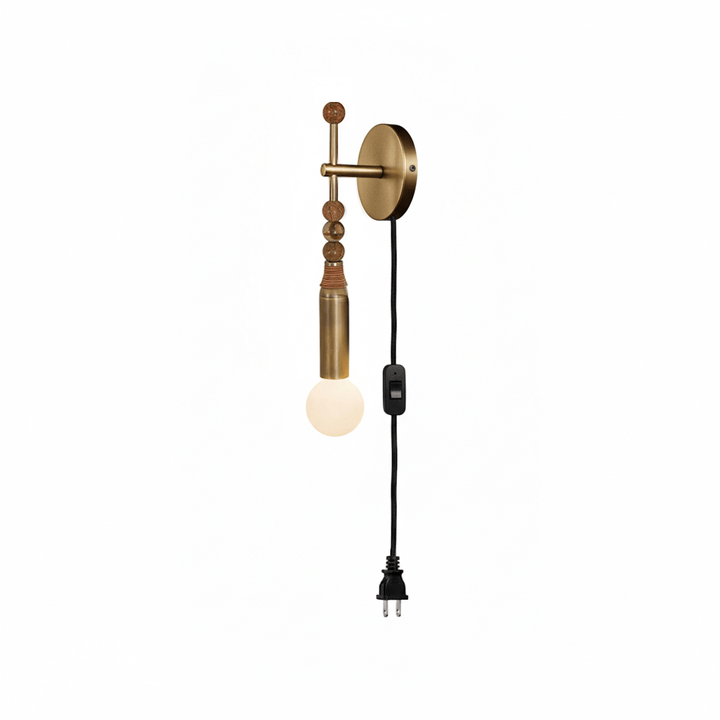 Toam Plug-In Wall Light, Plug-In Wall Sconce, detail 27