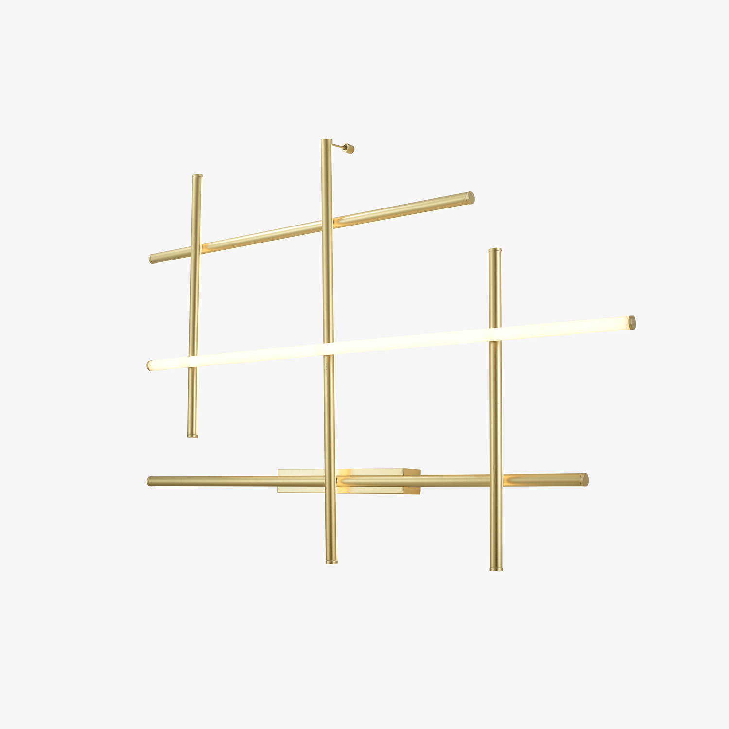 Geometric Linear Wall Light, Hardwired Wall Sconce, detail 10