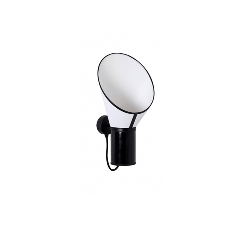 Sketch Line Wall Light - Dia 27cm x H 45cm Metal, Hardwired Wall Sconce