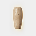 Earthy Stone Wall Light, Hardwired Wall Sconce, Metal, Dia 13cm x H 18cm