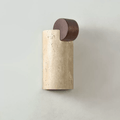 Circular Accent Wall Light, Hardwired Wall Sconce, Metal, Dia 8.5cm x H 19.5cm