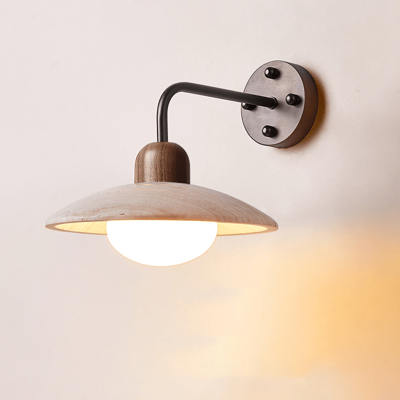 Dome Arm Wall Light, Hardwired Wall Sconce, detail 7