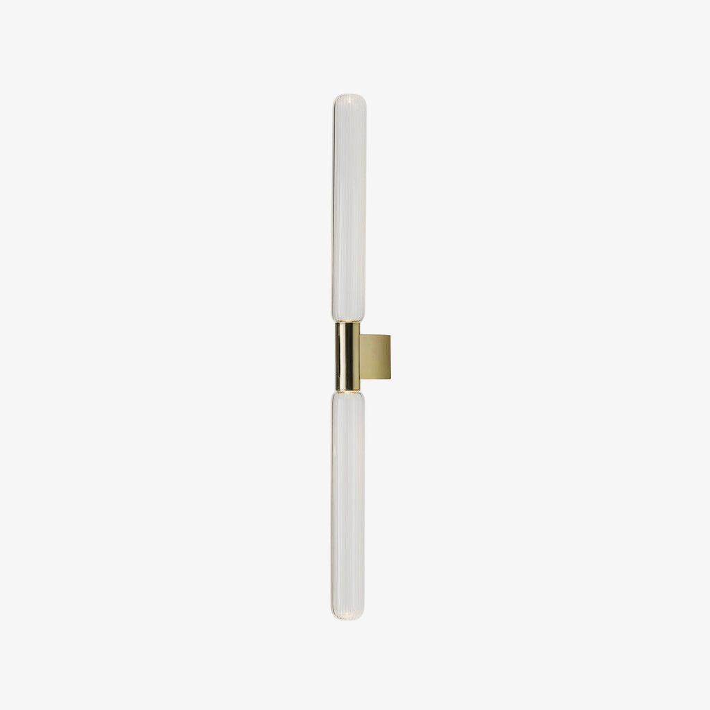 Cipher Wall Light, Hardwired Wall Sconce, Metal, Dia 10cm x H 68cm
