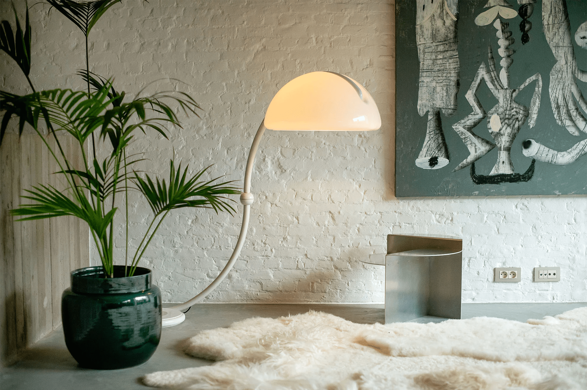 Arc Dome Floor Light, Floor Lamp, detail 2
