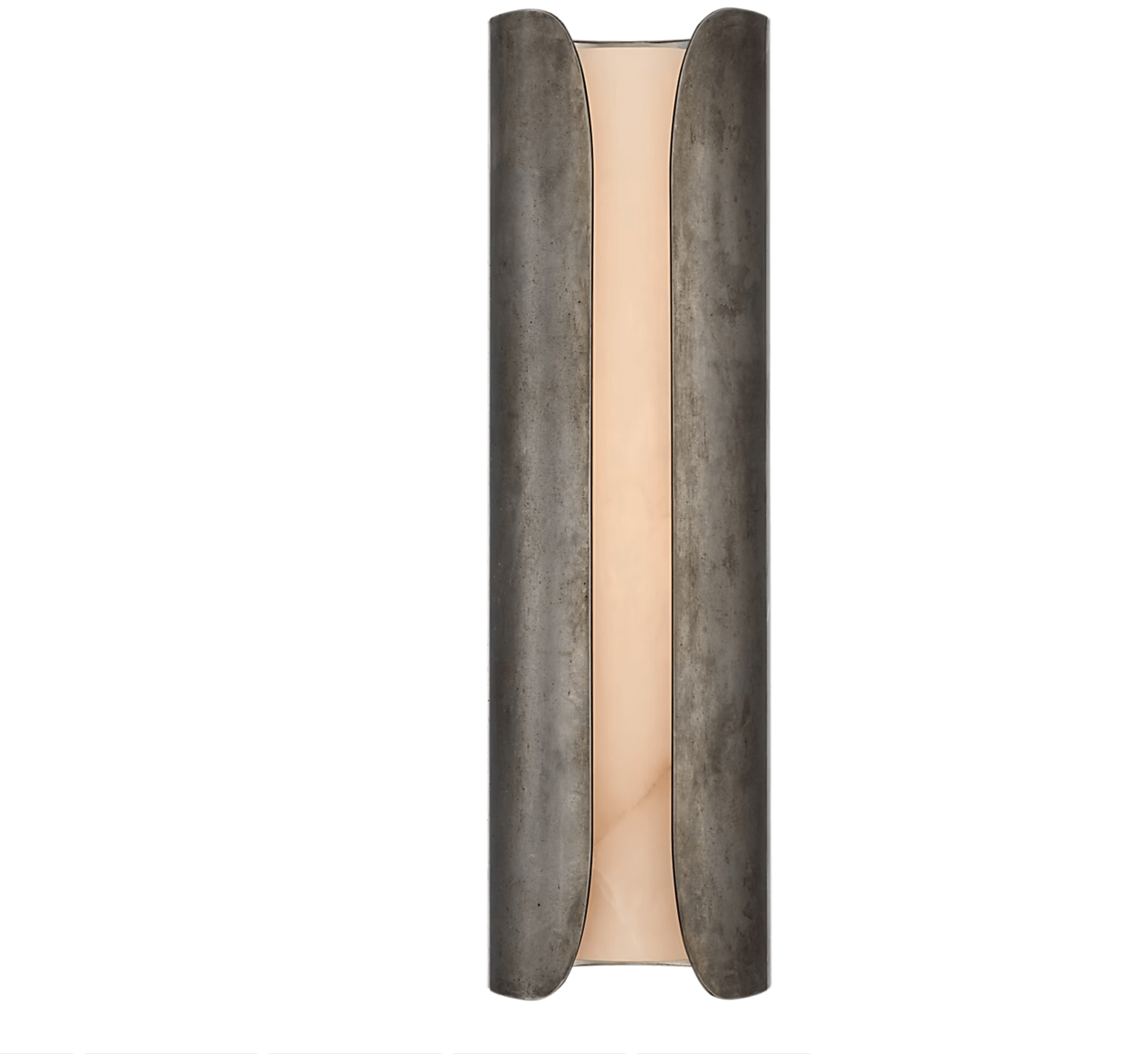 Cradled Alabaster Wall Light, Hardwired Wall Sconce, detail 26