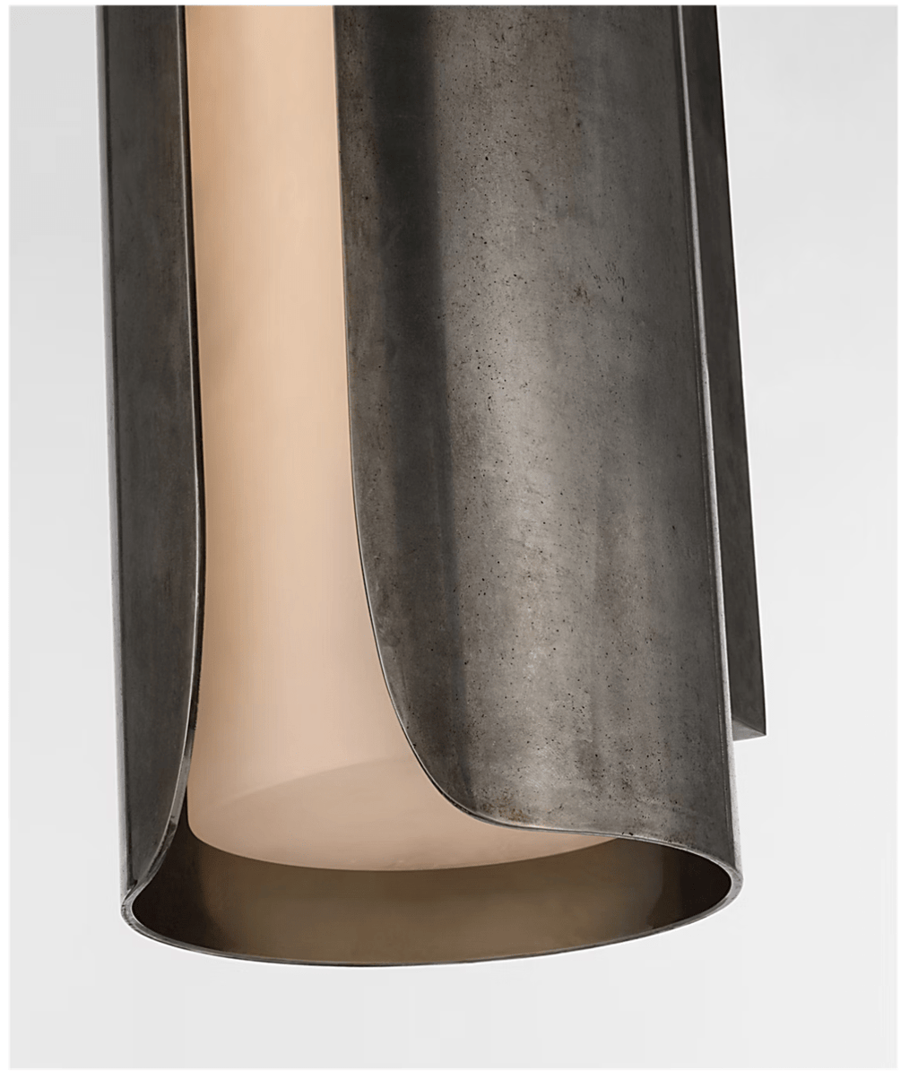 Cradled Alabaster Wall Light, Hardwired Wall Sconce, detail 17