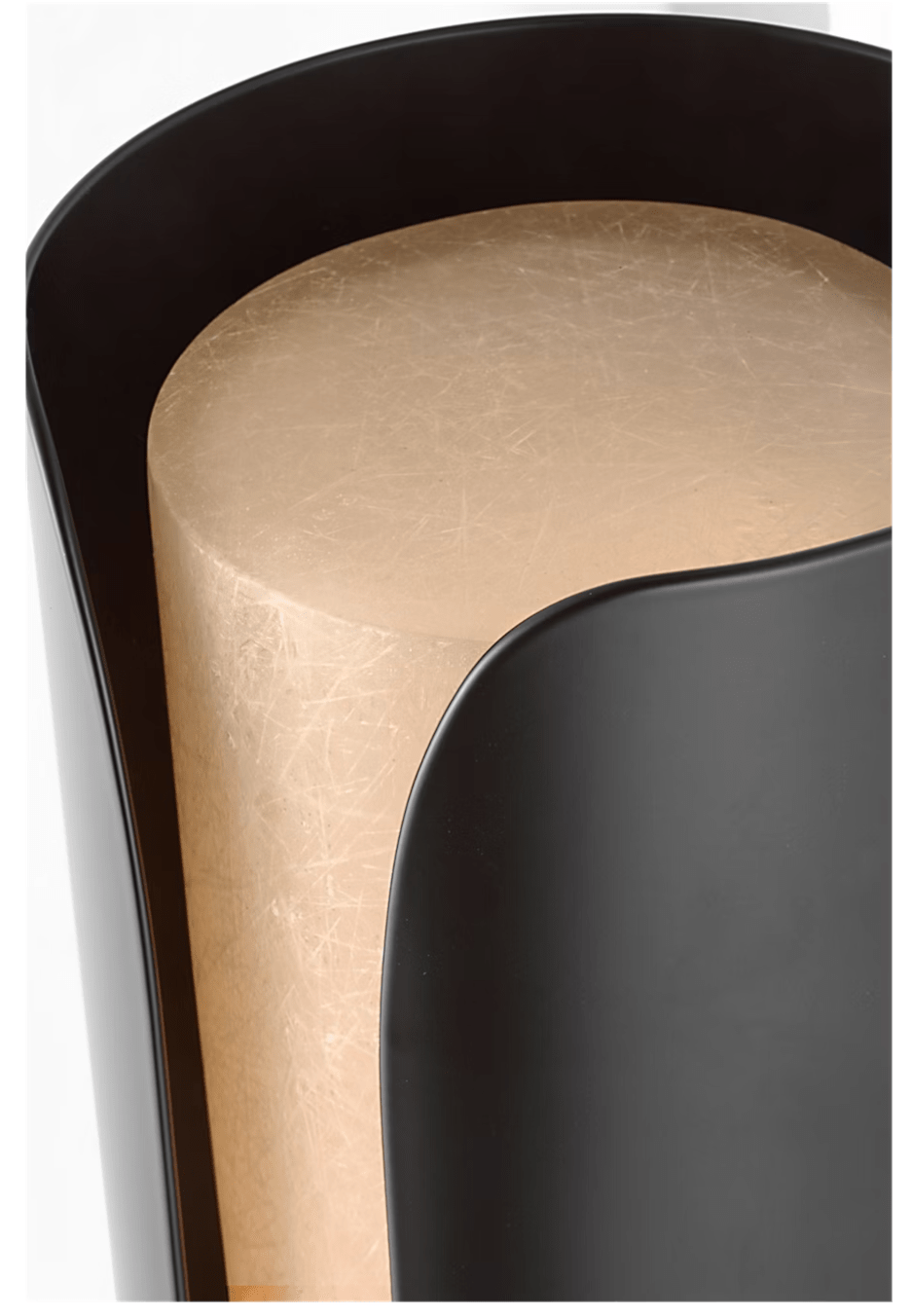 Cradled Alabaster Wall Light, Hardwired Wall Sconce, detail 25