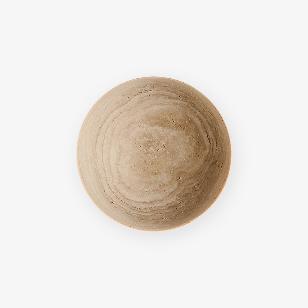 Terra Disc Wall Light, Hardwired Wall Sconce, Metal, Dia 15cm x H 15cm