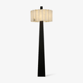 Origami Pleat Alabaster Floor Light, Floor Lamp, Metal, Dia 50cm x H 165cm