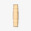 Tiered Alabaster Column Wall Light, Hardwired Wall Sconce, Metal, Dia 17cm x H 62cm