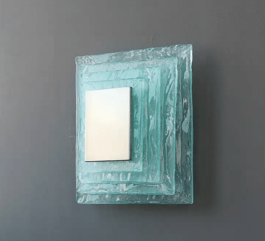 Aqua Cascade Wall Light, Hardwired Wall Sconce, detail 10