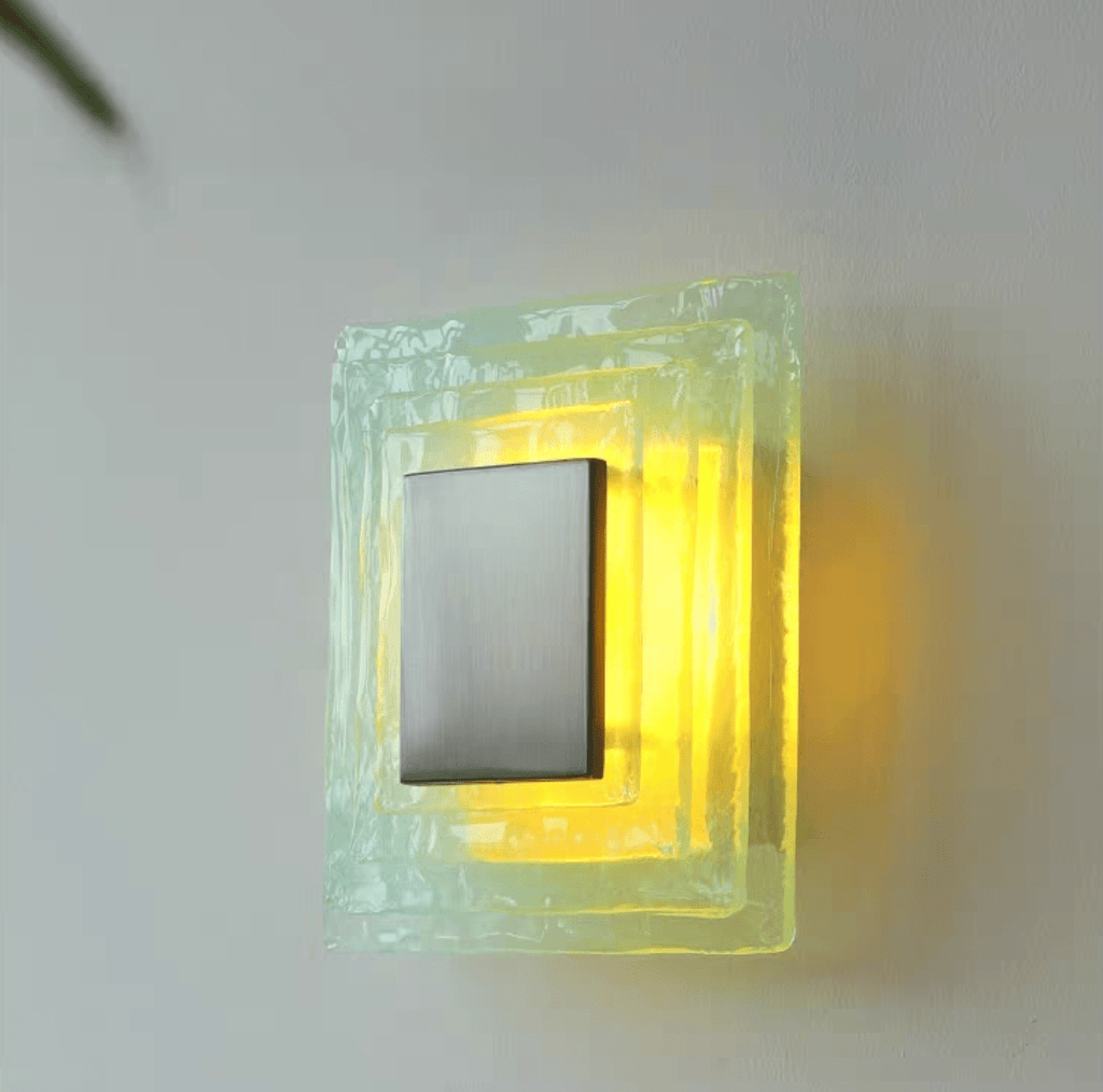 Aqua Cascade Wall Light, Hardwired Wall Sconce, detail 5