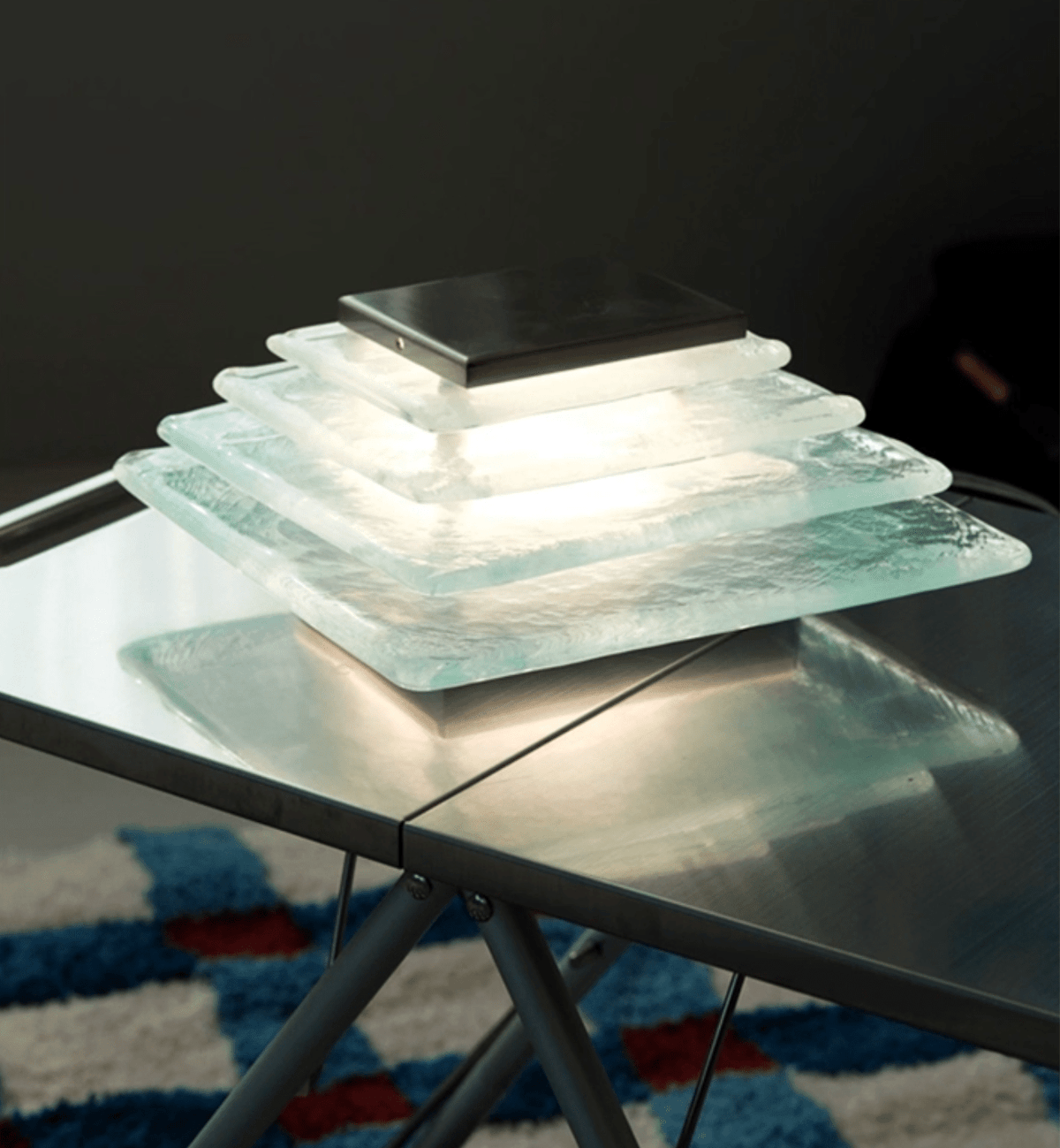 Aqua Cascade Wall Light, Hardwired Wall Sconce, detail 7