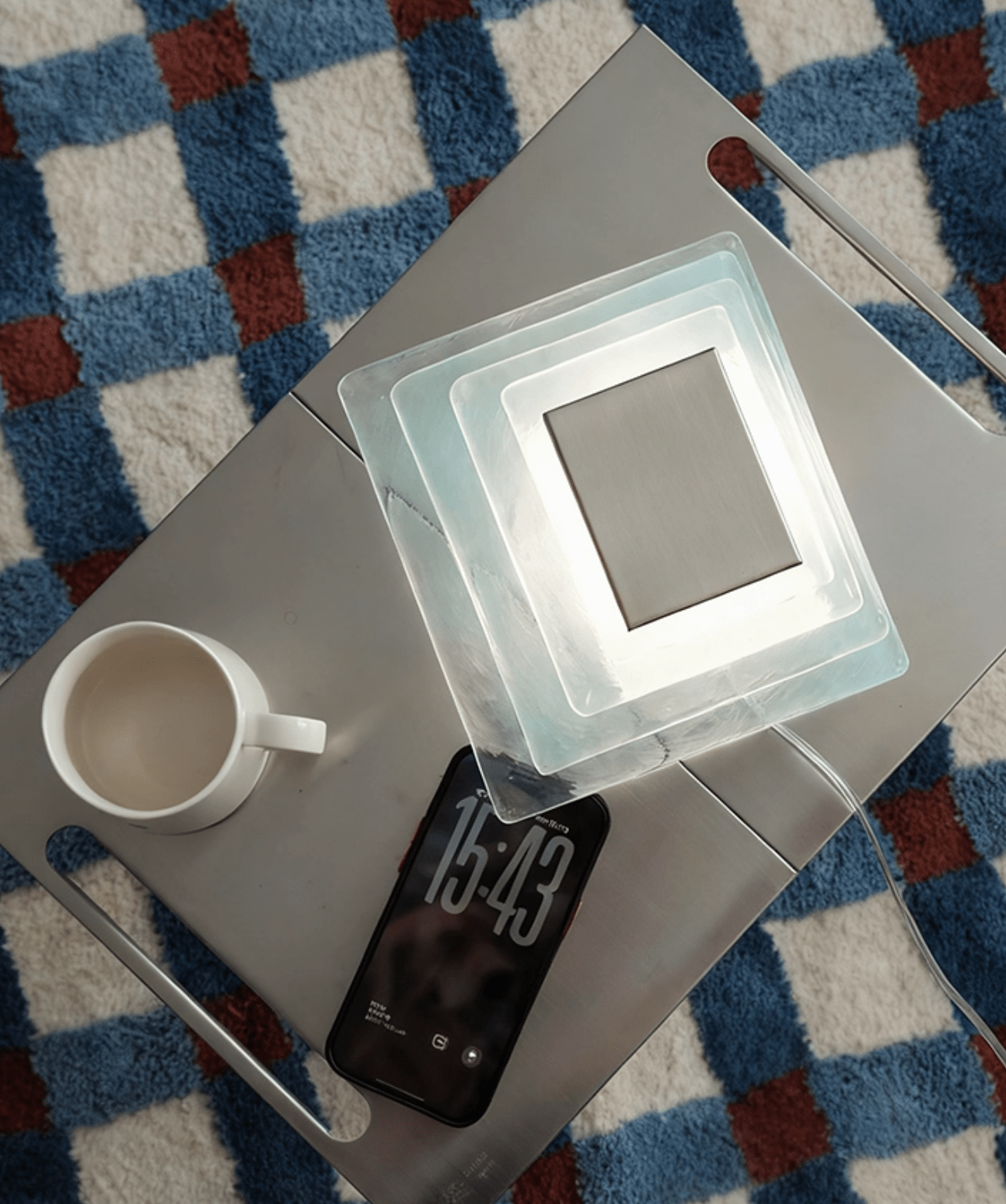 Aqua Cascade Wall Light, Hardwired Wall Sconce, detail 12