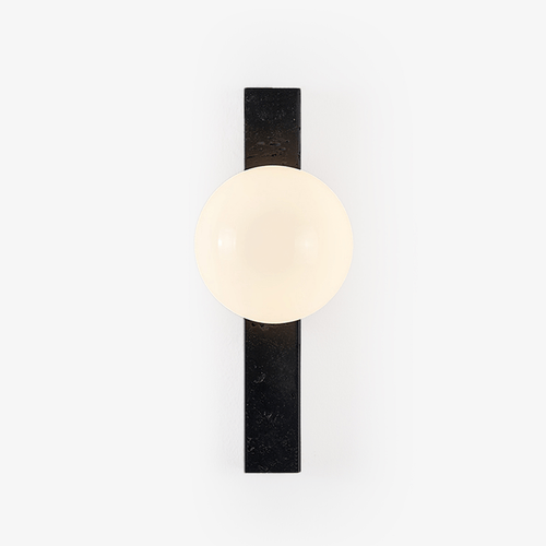 Balanced Globe Wall Light, Hardwired Wall Sconce, detail 2