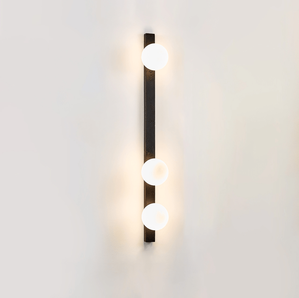 Balanced Globe Wall Light, Hardwired Wall Sconce, detail 19