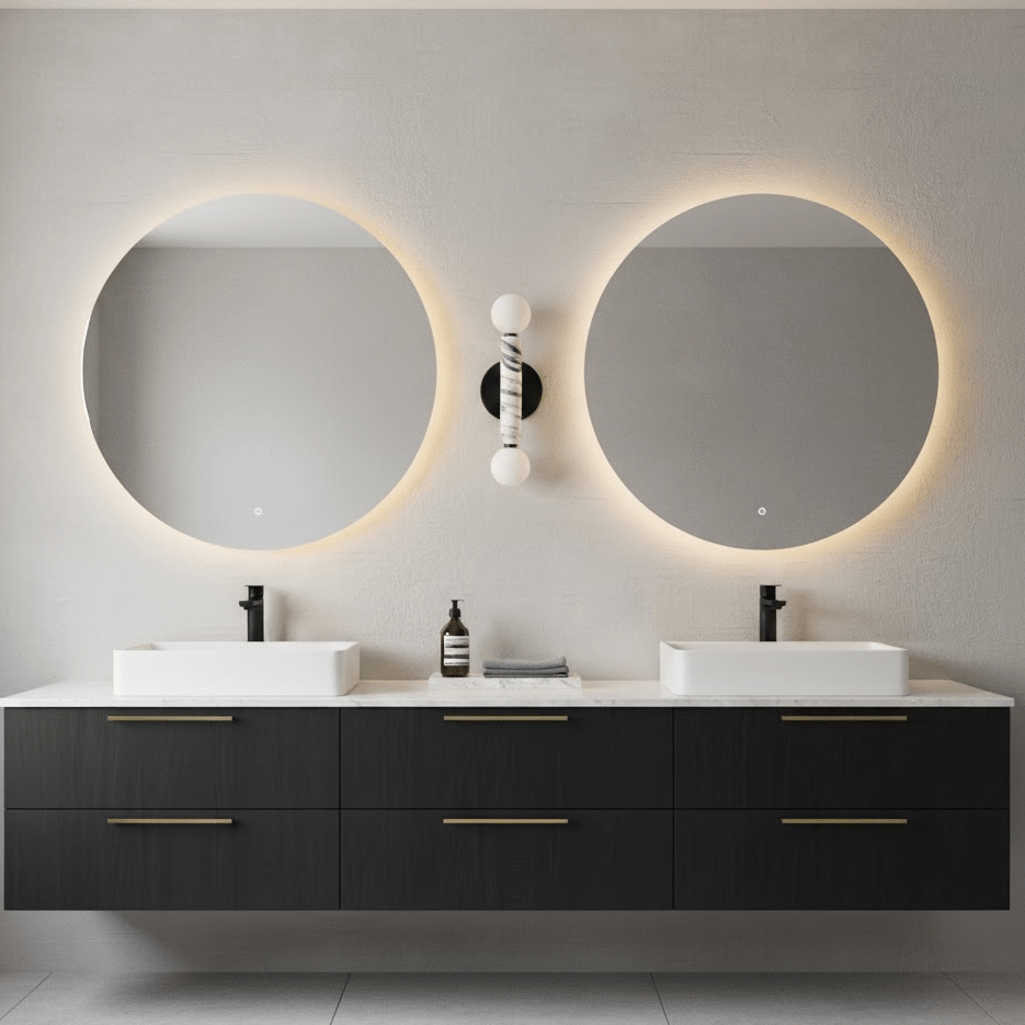 Obelisk Orb Wall Light, Hardwired Wall Sconce, detail 6