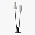 Roots Floor Light, Floor Lamp, Brass, Dia 30cm x H 160cm