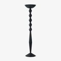 Sculptural Geometric Stack Floor Light, Floor Lamp, Metal, Dia 37cm x H 165cm