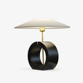 Neris Table Light, Bedside Table Lamp, Wood, Dia 46cm x H 52cm