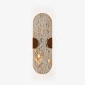Arvyn Wall Light, Hardwired Wall Sconce, Metal, Dia 11cm x H 35cm