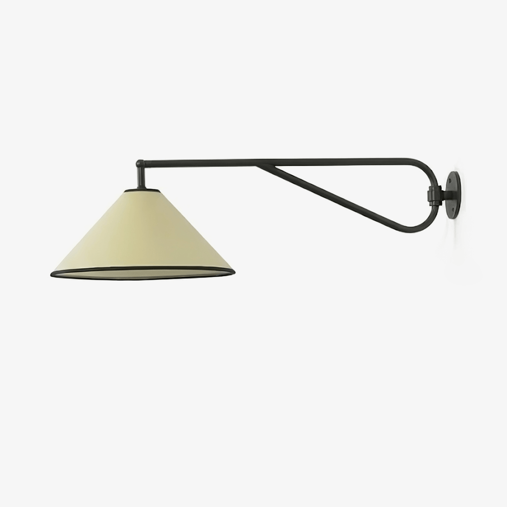 Vellora Swing Wall Light, Hardwired Wall Sconce, Metal, L 85cm x W 38cm x H 23cm