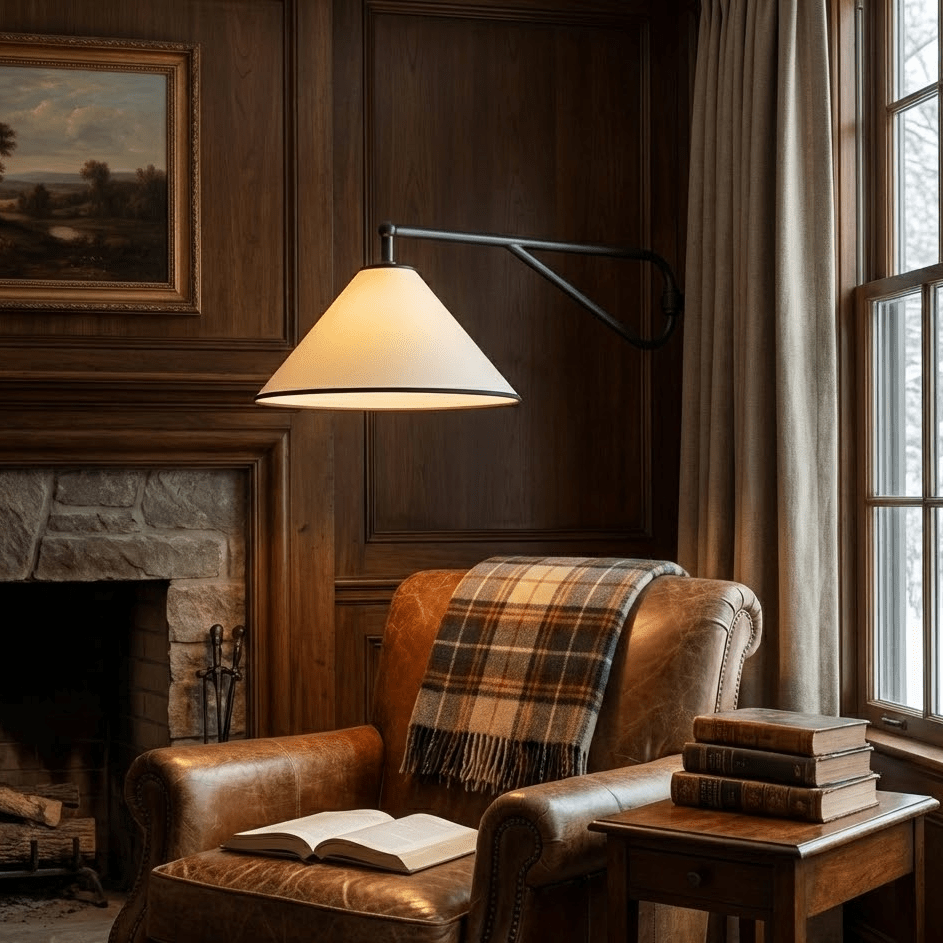 Vellora Swing Wall Light, Hardwired Wall Sconce, detail 3