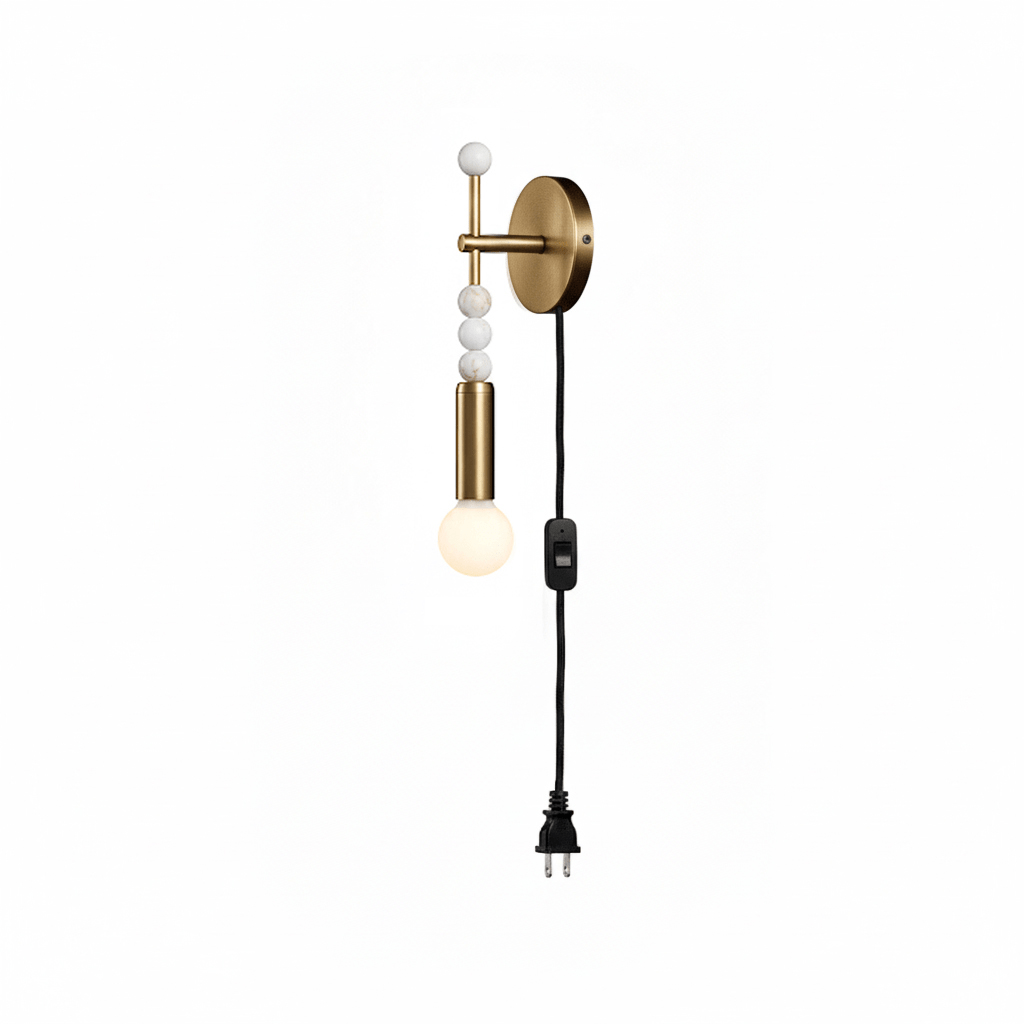 Toam Plug-In Wall Light, Plug-In Wall Sconce, detail 28