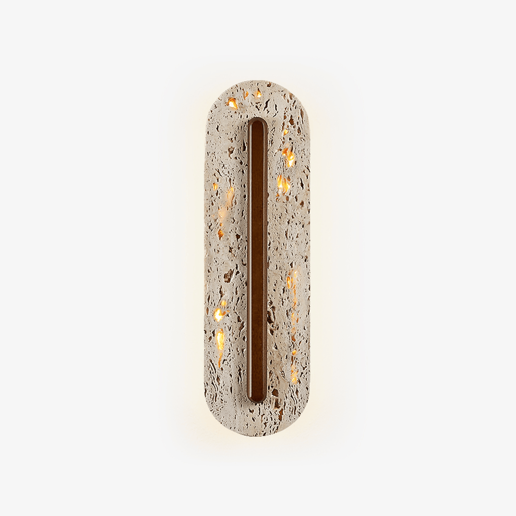 Aerin Lumaslot Wall Light, Hardwired Wall Sconce, Metal, Dia 11cm x H 35cm