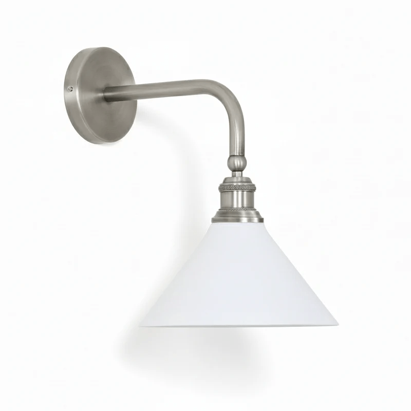 Bridgemont Wall Light - Dia 24cm x W 32cm x H 35cm Metal, Hardwired Wall Sconce, detail 34