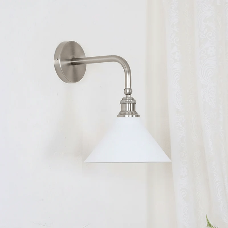 Bridgemont Wall Light - Dia 24cm x W 32cm x H 35cm Metal, Hardwired Wall Sconce, detail 32